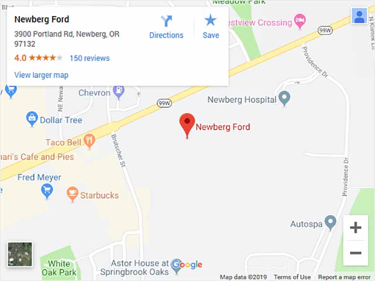 New Ford, Commercial and Preowned Car Dealer of Oregon Newberg, OR