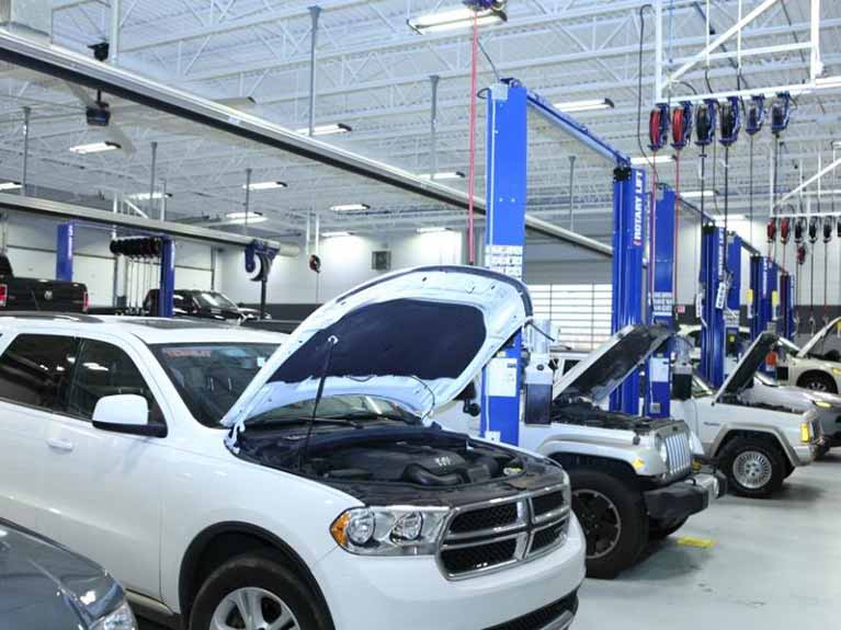 Service bays