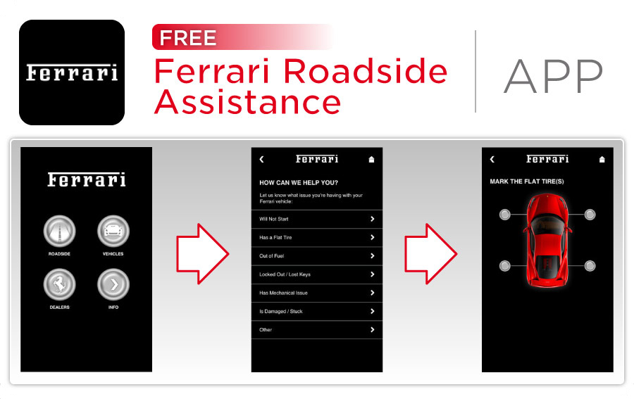 Wide World Ferrari Ferrari Roadside Assistance