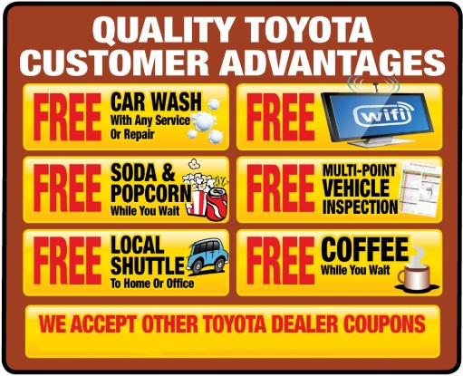 Toyota dealer parts coupons