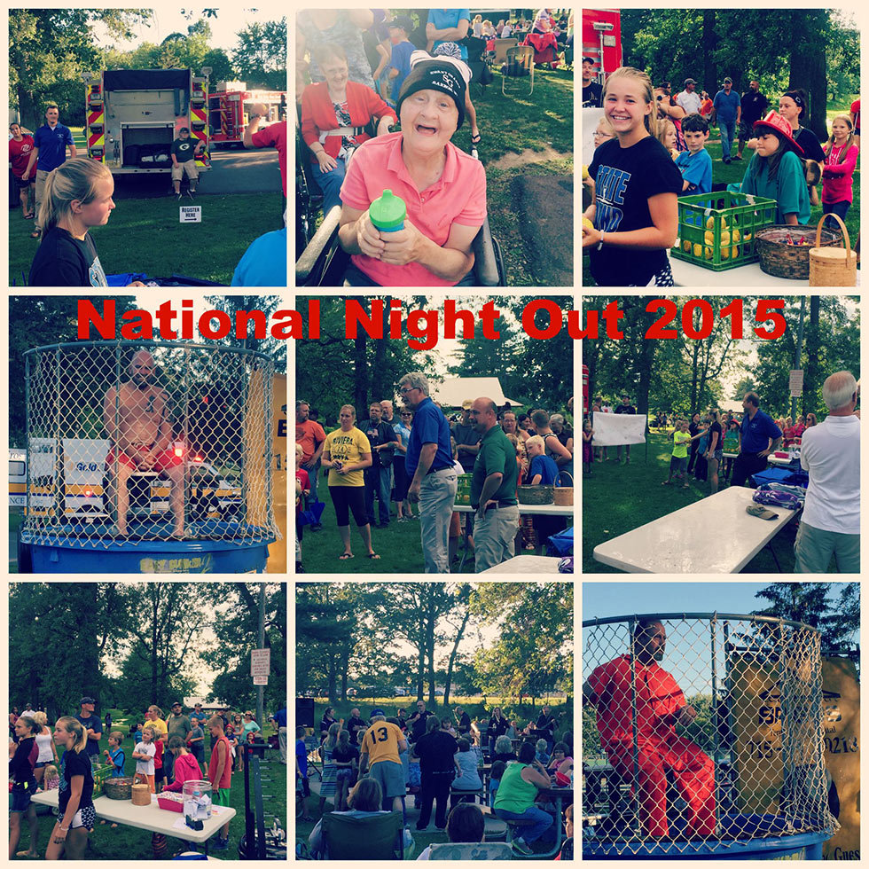 National Night Out Collage Banner