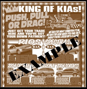 Push Pull Or Drag Sale Banner