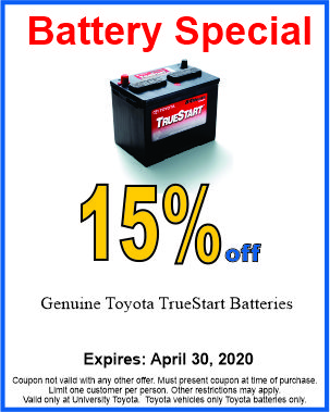 University Of Toyota >> Service Specials Coupons University Toyota Morgantown Wv University Of Toyota >> Service Specials Coupons University Toyota Morgantown Wv