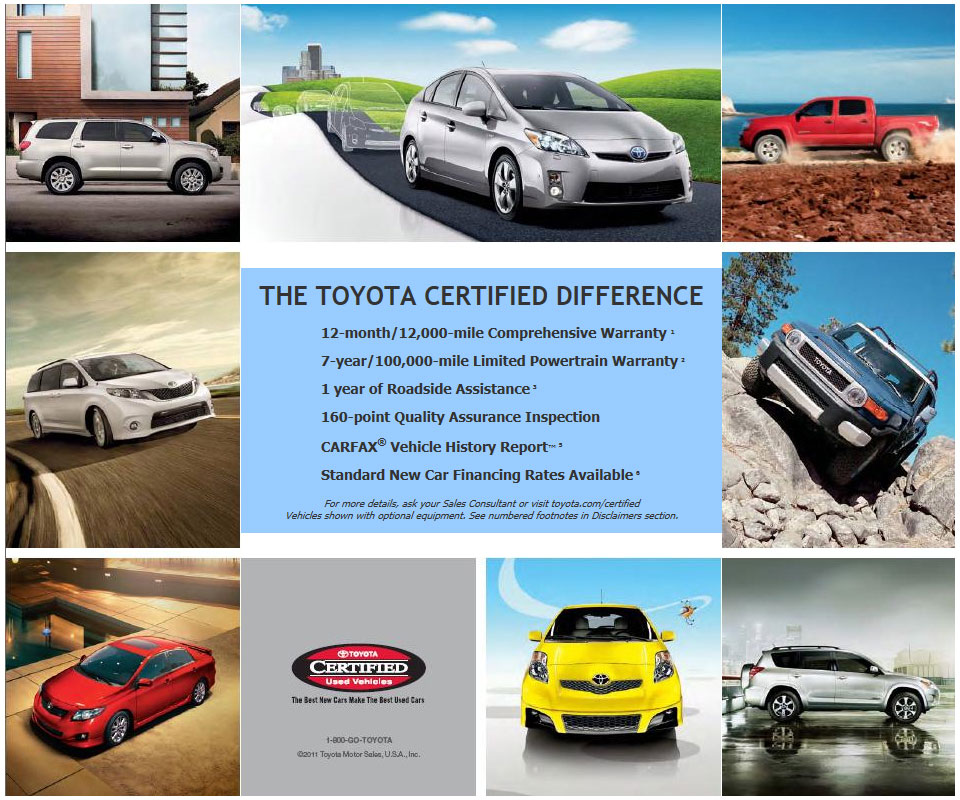 Toyota Certified Difference