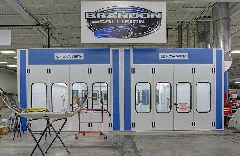 Brandon Collision Nova Verta Paint Booth