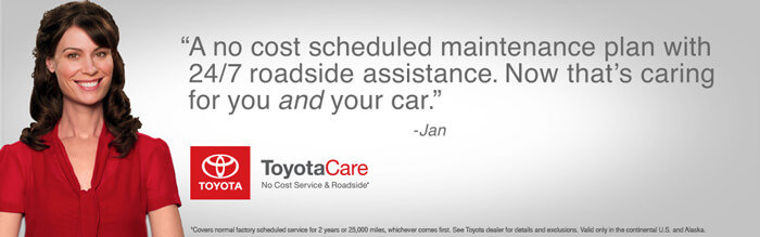 Toyota Care Banner