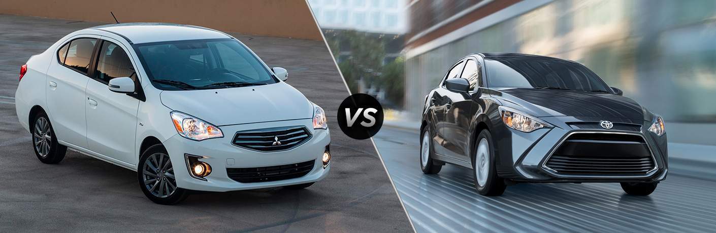 2018 Mitsubishi Mirage G4 vs 2018 Toyota Yaris iA