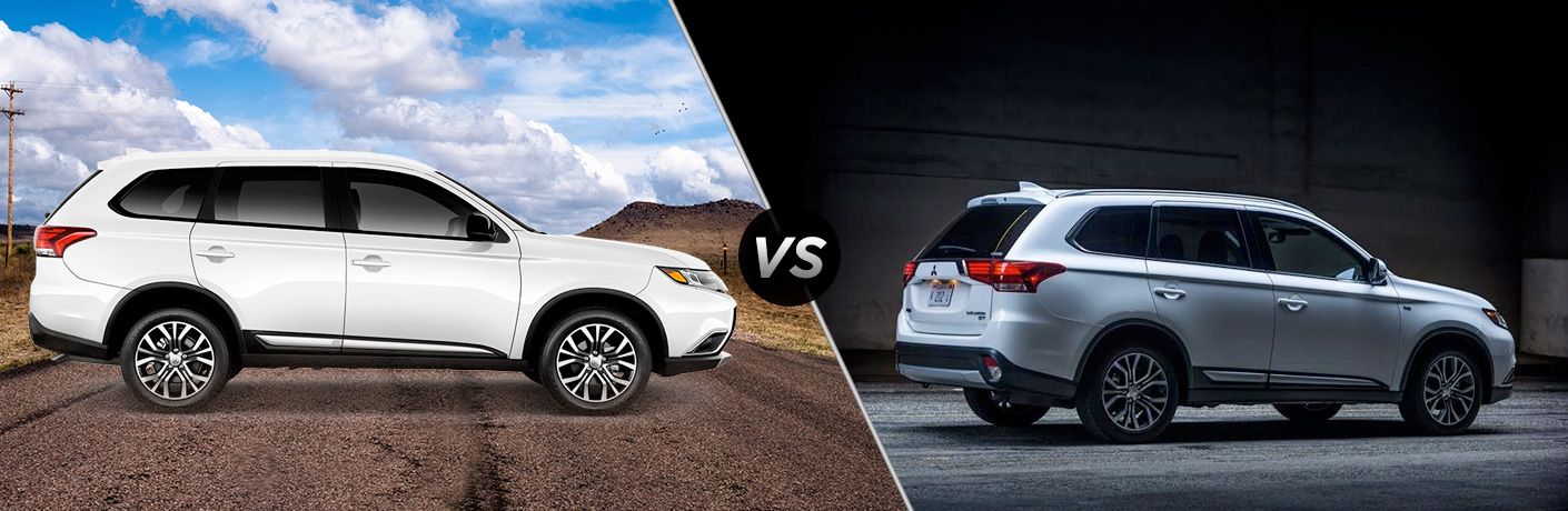 2018 Mitsubishi Outlander ES 2.4 vs GT 3.0