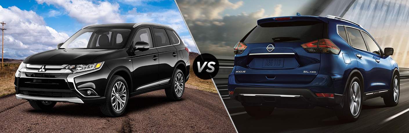 2018 Mitsubishi Outlander vs 2018 Nissan Rogue