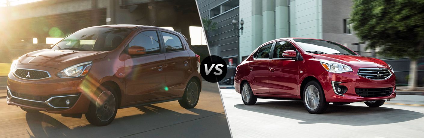 2019 Mitsubishi Mirage vs 2019 Mitsubishi Mirage G4