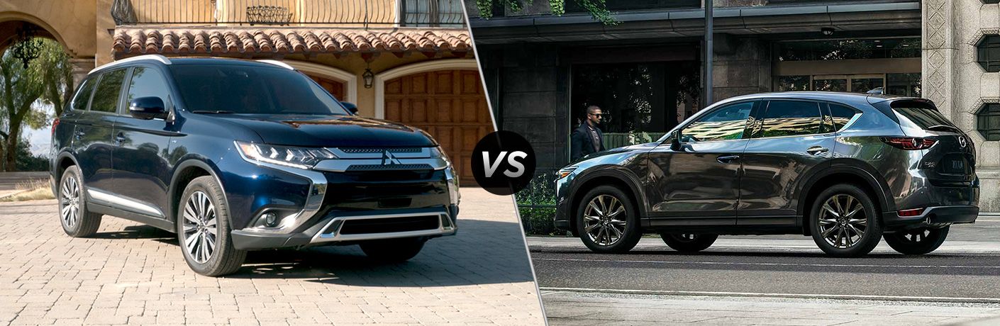 2019 Mitsubishi Outlander Vs 2019 Mazda Cx 5 D And E