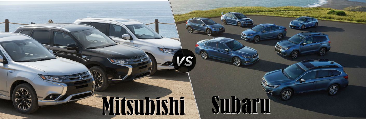 Mitsubishi VS Subaru